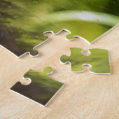 黒熊。 ジグソーパズル (側面)