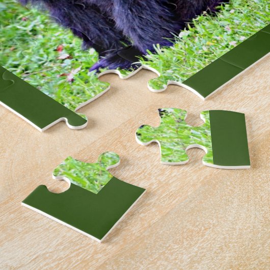 黒熊 ジグソーパズル (側面)