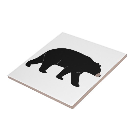 黒熊 タイル (側面)