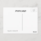 黒熊 ポストカード (裏面)