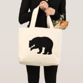 黒熊 ラージトートバッグ (正面(商品))