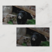 黒熊 名刺 (正面/裏面)