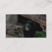 黒熊 名刺 (裏面)