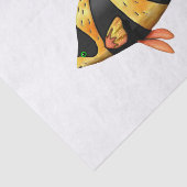 黒熱帯魚と金ゴールド熱帯魚 薄葉紙 (詳細)