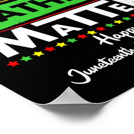 黒父問題父の日12月11日アフリック ポスター (角)