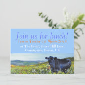 黒牛と景絵画観のランチに参加! 招待状 (スタンド正面)