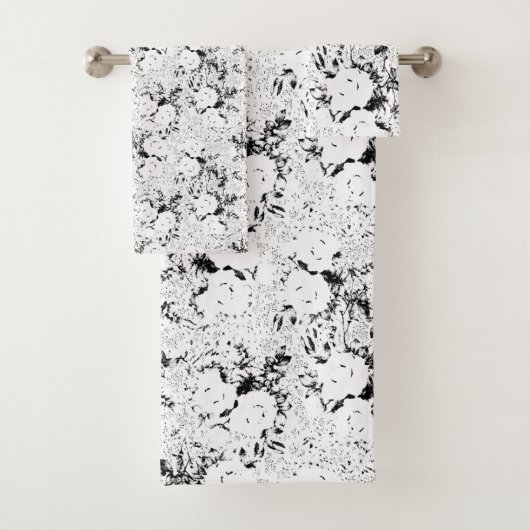 黒牛ドット バスタオルセット (インサイチュ)