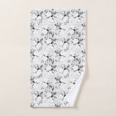 黒牛ドット バスタオルセット (ハンドタオル)