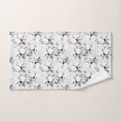 黒牛ドット バスタオルセット (ハンドタオル)