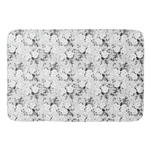 黒牛ドット バスマット (正面)