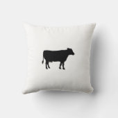 黒牛 クッション (裏面)