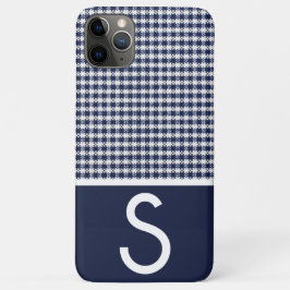 黒犬と白犬の歯布、カラーブロック iPhone 11 PRO MAXケース