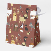 黒犬のパターン フェイバーボックス (裏面サイド)