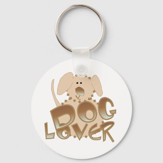 黒犬の恋人Tシャツとギフト キーホルダー (正面)