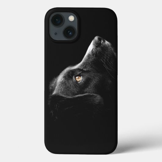 黒犬の見張り Case-Mate iPhoneケース (裏面)