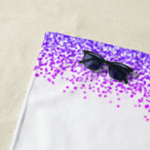 黒犬スパークルビーチタオル ビーチタオル (インサイチュ)