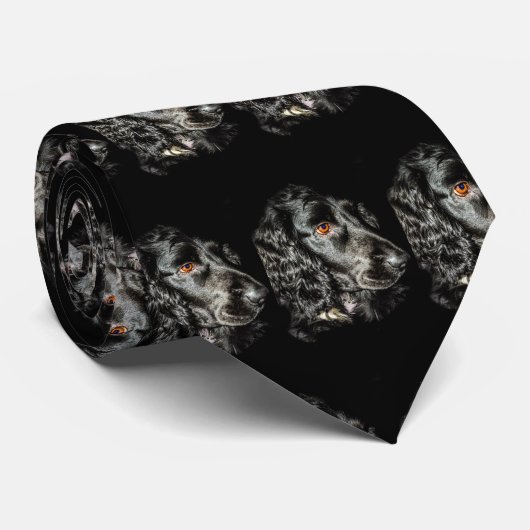 黒犬ネクタイ ネクタイ (ロール)