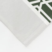 黒犬パーソナライズされた毛布 フリースブランケット (角)