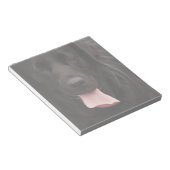 黒犬顔 ノートパッド (アングル)