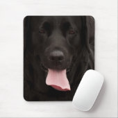 黒犬顔 マウスパッド (マウス)