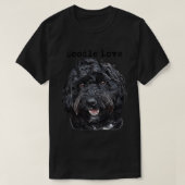 黒犬1  Tシャツ (デザイン正面)
