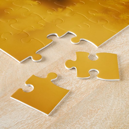 黒犬 ジグソーパズル (側面)