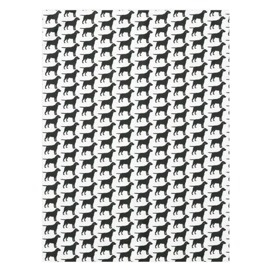 黒犬 テーブルクロス (正面)