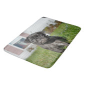 黒犬 バスマット (アングル)