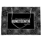 黒独立記念日1865年6月19日 ラージペーパーバッグ (正面)