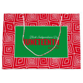 黒独立記念日1865年6月19日 ラージペーパーバッグ (正面)