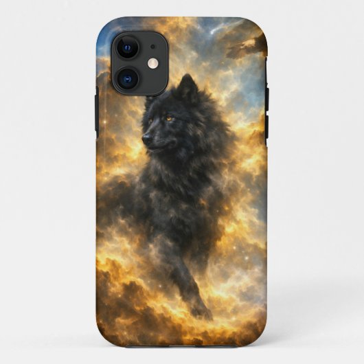 黒狼 Case-Mate iPhoneケース (裏面)