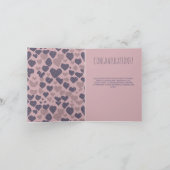 黒猫おもしろいイラストレーションポーサム誕生日 カード (内部)