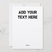 黒猫おもしろい「私は」ホリデー素晴らしグリーティングカード シーズンカード (裏面)