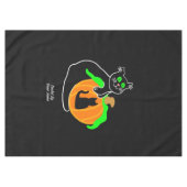 黒猫かぼちゃテーブルクロス テーブルクロス (正面(横))