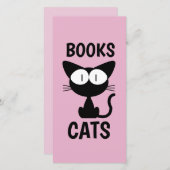 黒猫かわいいブックマーカブックマーク (正面/裏面)