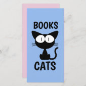 黒猫かわいいブックマーカブックマーク (正面/裏面)