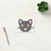 黒猫かわいい子猫かわいい動物漫画の猫。 ポストイット (オフィス)