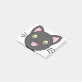 黒猫かわいい子猫かわいい動物漫画の猫。 ポストイット (アングル)