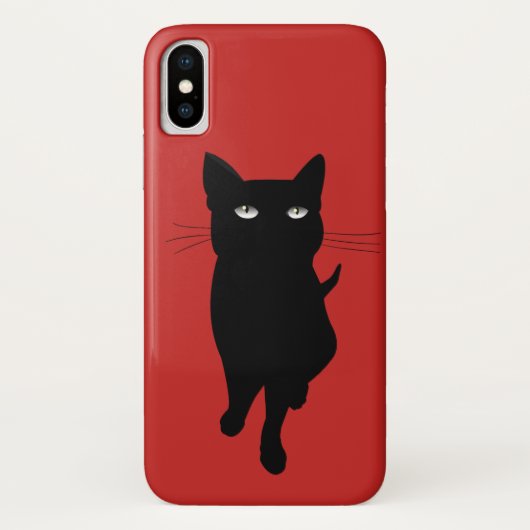 黒猫かわいい猫 Case-Mate iPhoneケース (裏面)