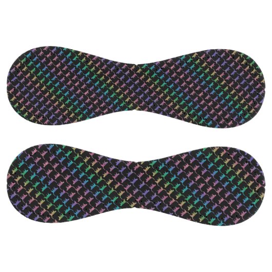 黒猫か君の色の虹の猫 ソフトボール (パネル)