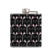 黒猫が多い フラスク (裏面)