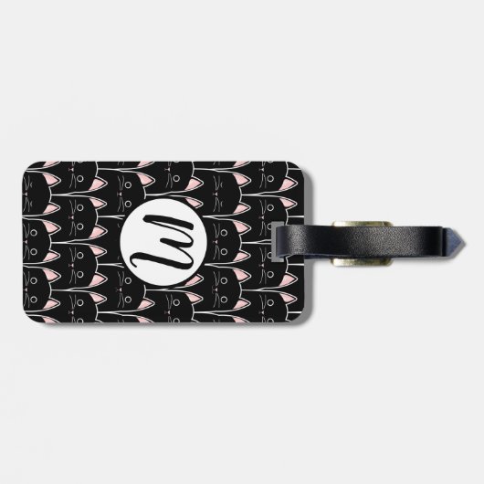 黒猫が多い ラゲッジタグ (裏面横)