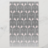 黒猫が多い 便箋 (正面)