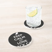 黒猫が大好き コースター (側面)