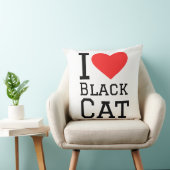 黒猫が好き クッション (椅子)