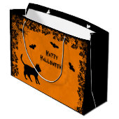 黒猫こうもりハッピーハローウィン! ラージペーパーバッグ (裏面アングル)