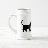 黒猫こうもり ビールジョッキ (左)