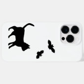 黒猫こうもり Case-Mate iPhoneケース (裏面 (横))
