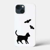 黒猫こうもり Case-Mate iPhoneケース (裏面)