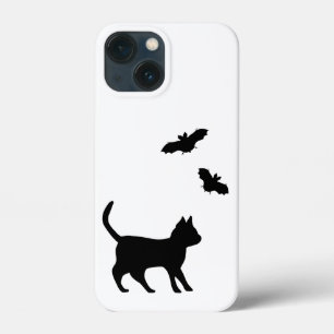 黒猫こうもり iPhone 13 MINIケース